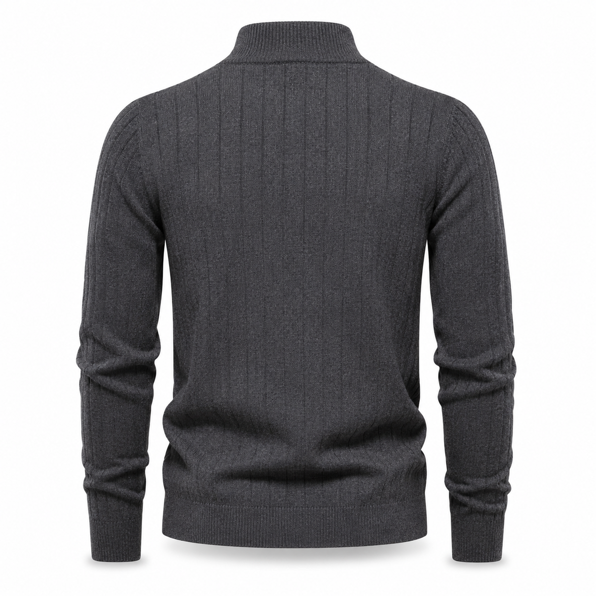 Grey, back view